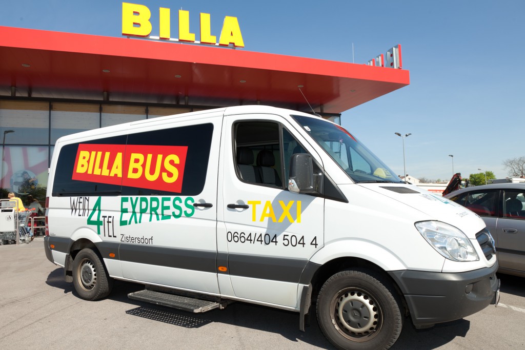 Billa Support Service Billa Shuttle Service - Regionale Mobilitätslösungen